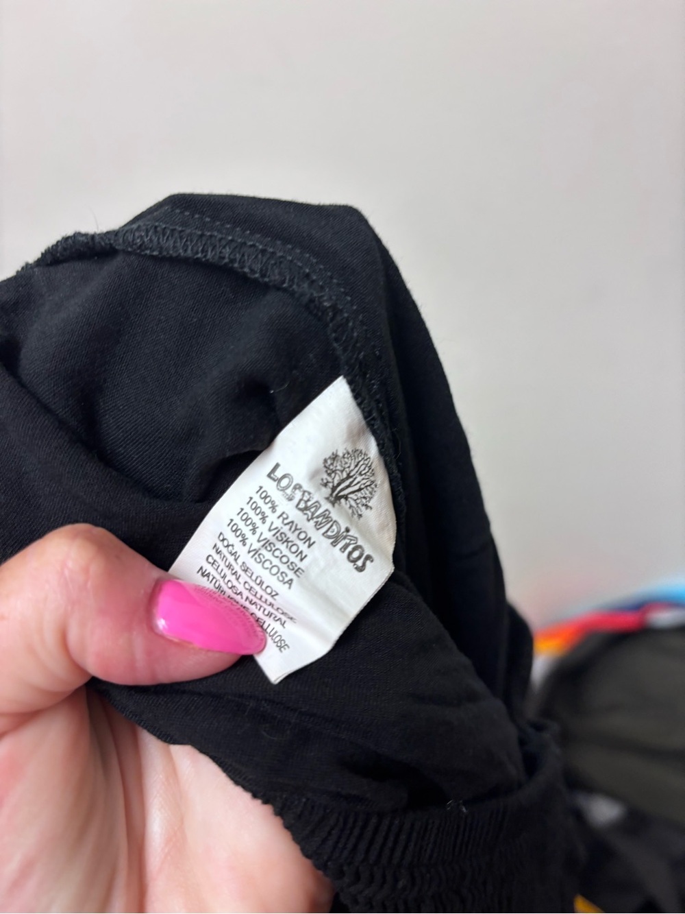 Los Banditos Boho Rayon Overlay Pants - Picture 9 of 9